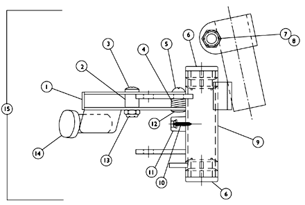 Footrest Support Assembly - 93M