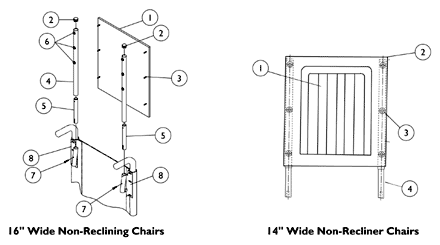 Headrest Extension - Non-Recliner