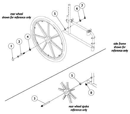 Rear Wheel Hardware