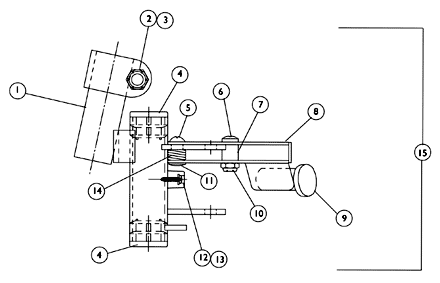 Footrest Support Assembly - H93M