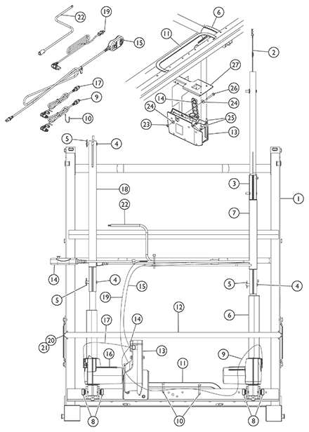 5890IVC Foot Spring