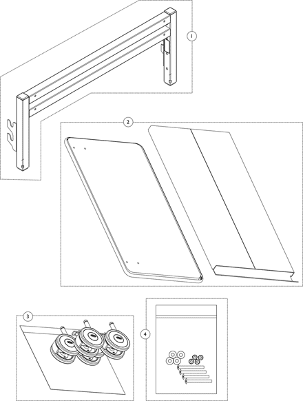 Bed Ends - CareGuard CG5301 (After 6/30/05)