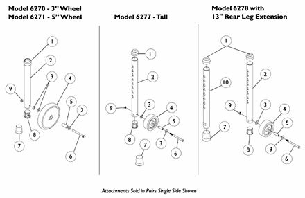 Fixed Wheel Attachment