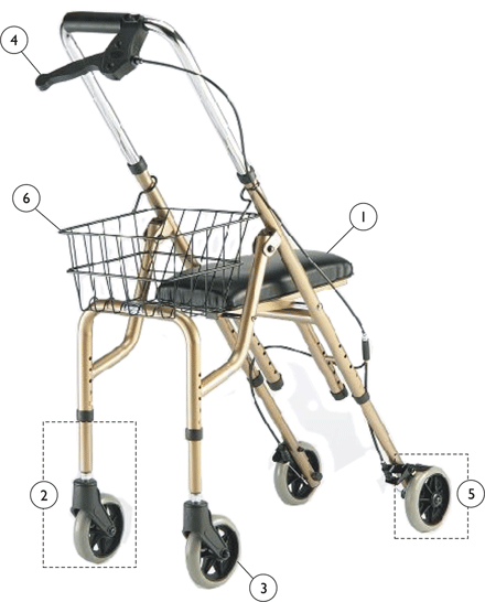 Knee Walker - Model 65950