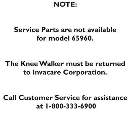 Knee Walker - Model 65960