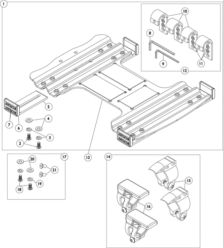 Infinity Drop Base Hardware