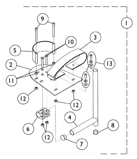 ContourU Adjustable Footrests