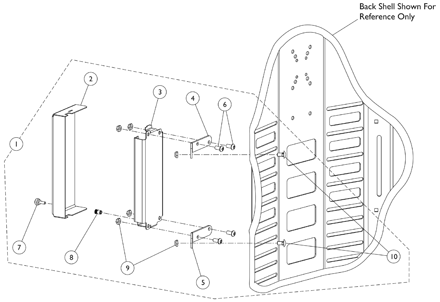 Matrx PCS Back Wire Tray