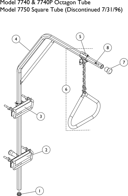 Offset Trapeze Bar