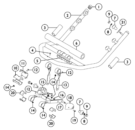 Arm/Horn Assembly - RPS350-1