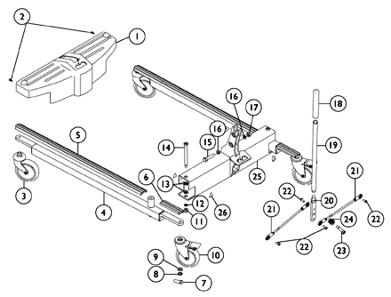 Base Assembly - RPA600-1