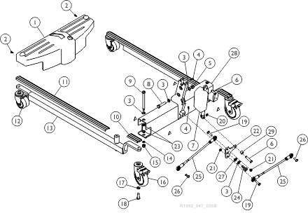 Base Assembly - RPL600-2