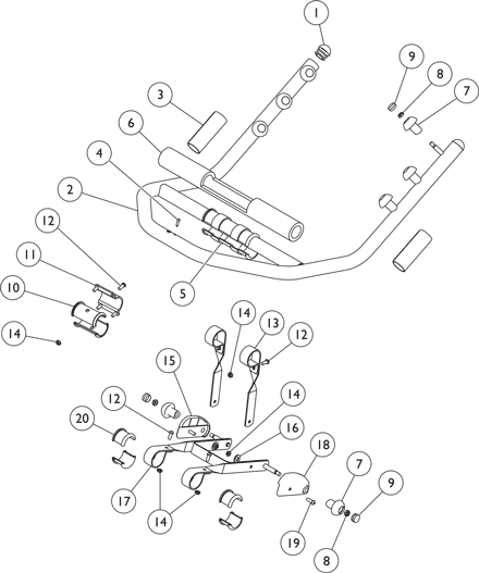 Arm and Horn Assembly - RPS350-2