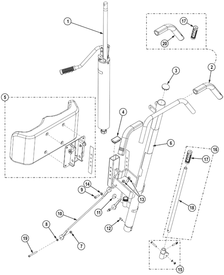 Mast Assembly - Get-U-Up