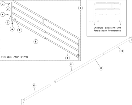 Telescoping Home Bed Rail