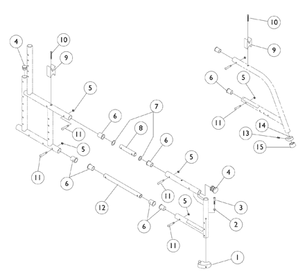 Frame Hardware - All MVP/Style and Xtra/Jr. Built Before 4/03