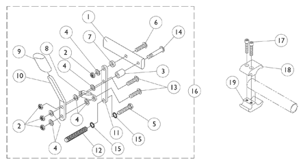 High Mount Wheel Locks