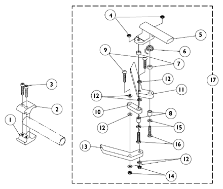 Undermount Wheel Lock