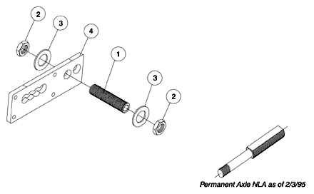 Amputee Axle Mounting Plates