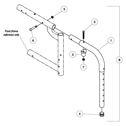 90 Degree Fixed Supports