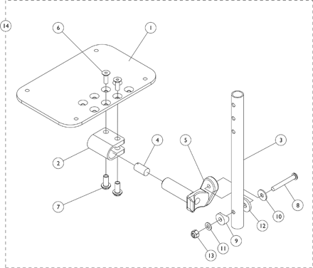 Adjustable Angle Footplates - AT5543