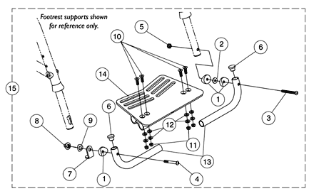 Flip-Up Adjustable Angle Footplates