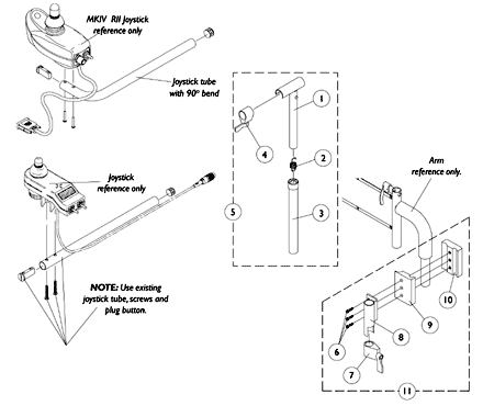 MKIV Mid-Line Swing Bracket Assembly