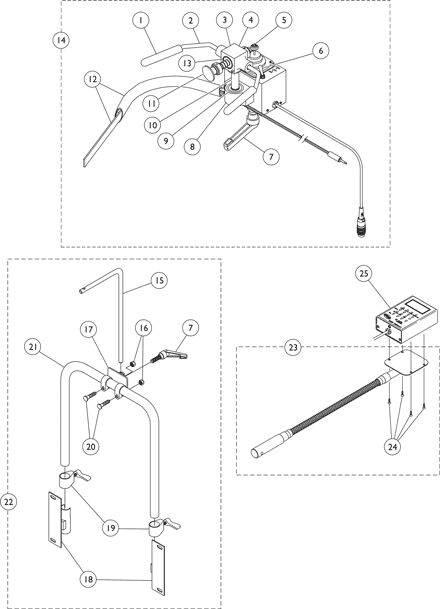 MKIV R.I.M. Head Control Assembly