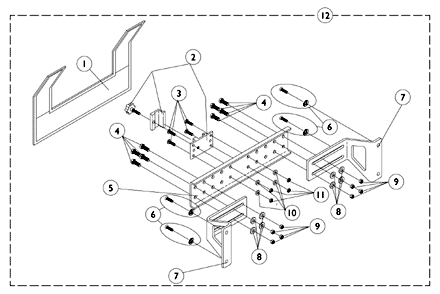 MKIV R.I.M. Head Control Mounting Hardware