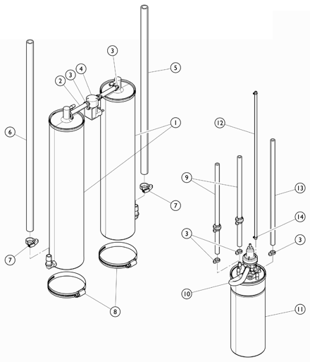 Sieve Bed Assembly and  Product Tank (Platinum 5 Models)