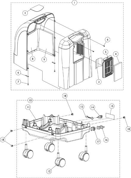 Cabinet and Base (Perfecto2)