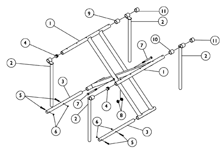 Crossbraces and Hardware