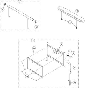 Conventional Adjustable Height Arms