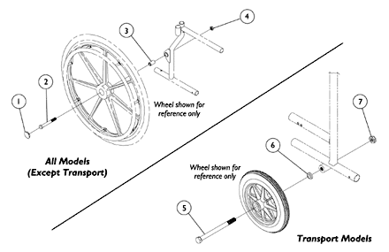 Rear Wheel Hardware