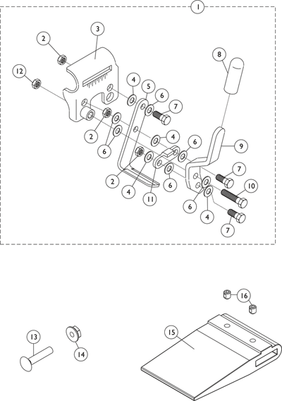 Link-Pivot Style Wheel Locks