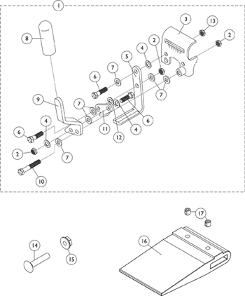 Link-Pivot Style Wheel Locks