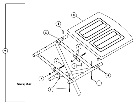 Solid Folding Seat