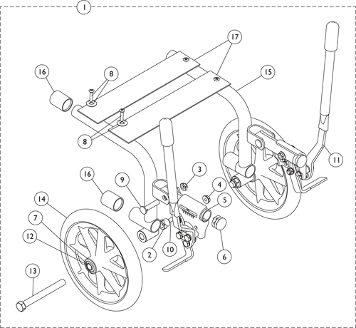 Transport Kit with Luggage Rack