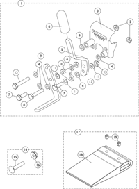 Link Pivot Style Wheel Locks