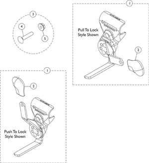 Disk Style Wheel Locks