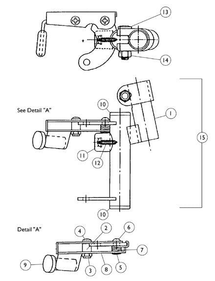 Footrest Support Assembly