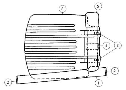 Pivot Slide Tube with Footplate