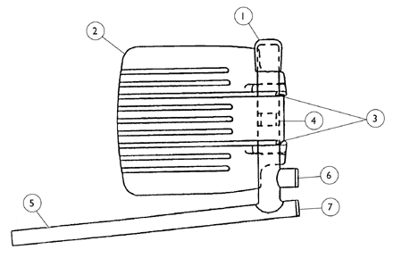 Pivot Slide Tube with Footplate