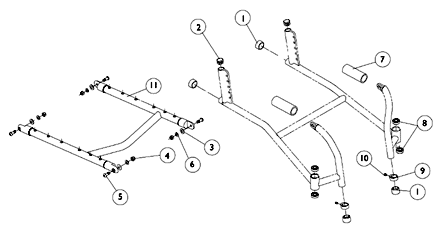 Seat Frames and Frame Hardware