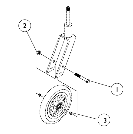 Caster Wheels and Mounting Hardware