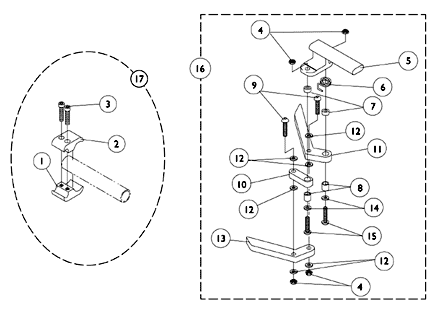 Undermount Wheel Lock