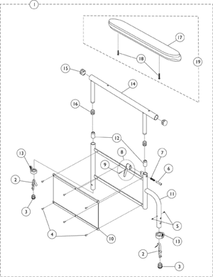 9000XDT & 9000XT Recliner Conventional Adjustable Height Arms