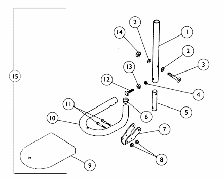 Pivot Slide Tube with Tubular Footplate