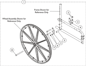 Offset Axle with Hardware
