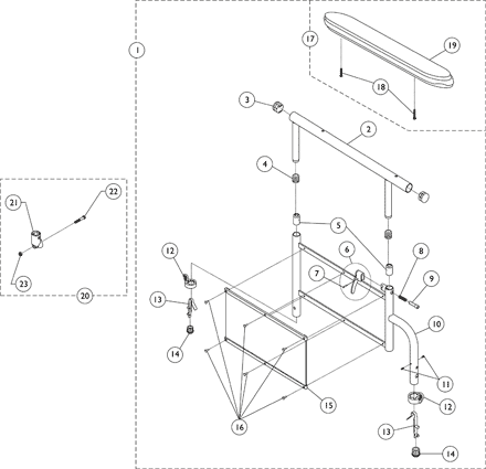 9000SL Removable Conventional Adjustable Height Arms